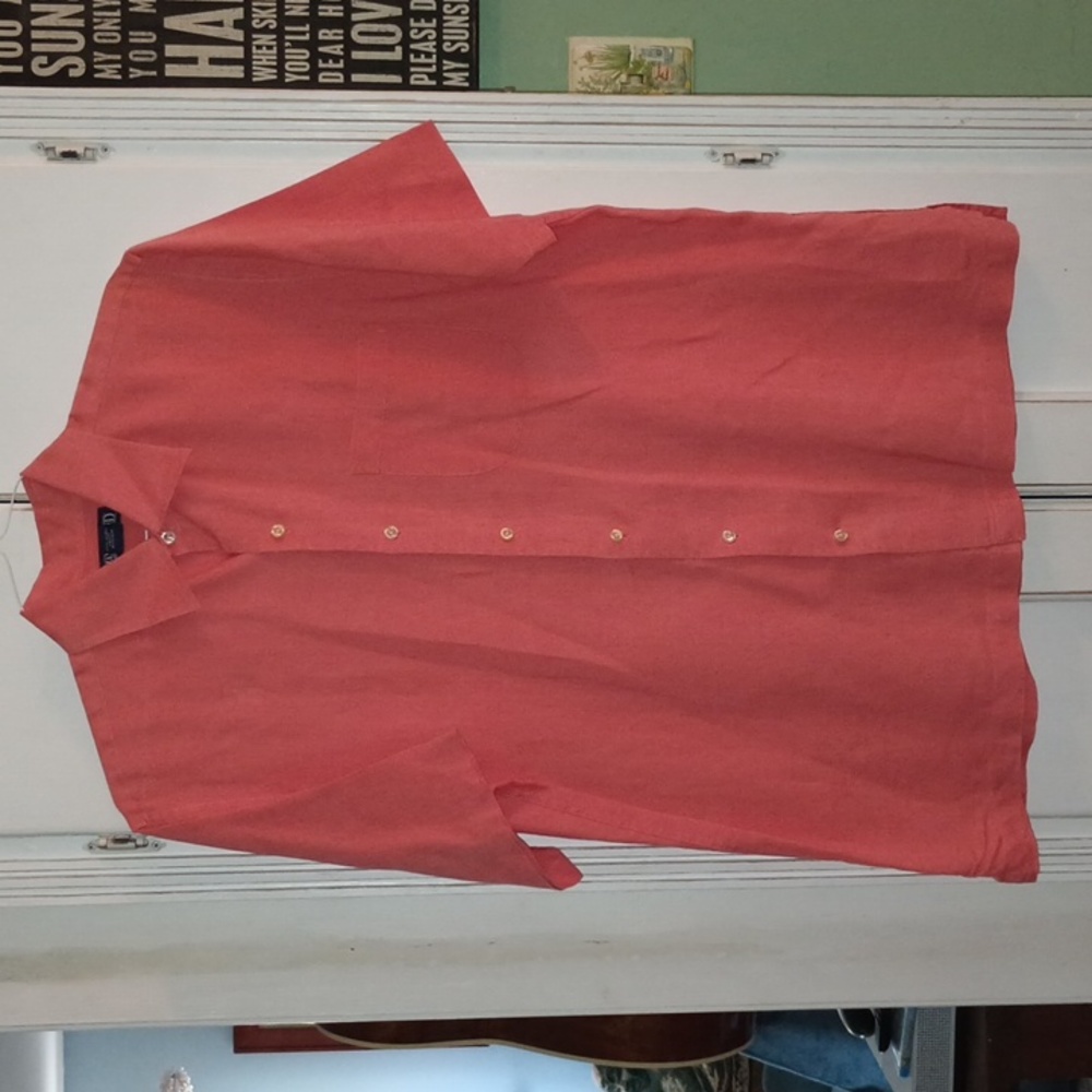 Linen button down shirt